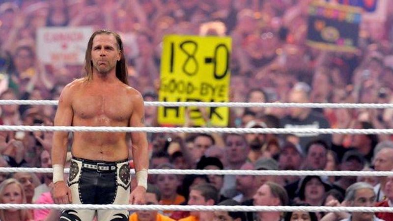 Shawn Michaels faced off against The Undertaker in a